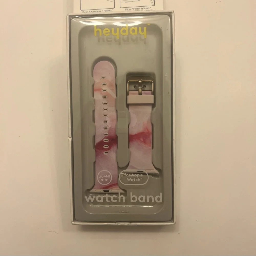 Apple Watch‎ Band (brand new sealed, pink and white)